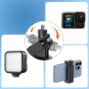 Wozinsky Selfie Stick WC1Y30S Teleskopinis Trikojis 1.3m su Telefono Laikikliu - Juoda