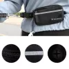 Wozinsky WPST-01 Hands-Free Dog Running Belt with Pouch and Elastic Leash - Black