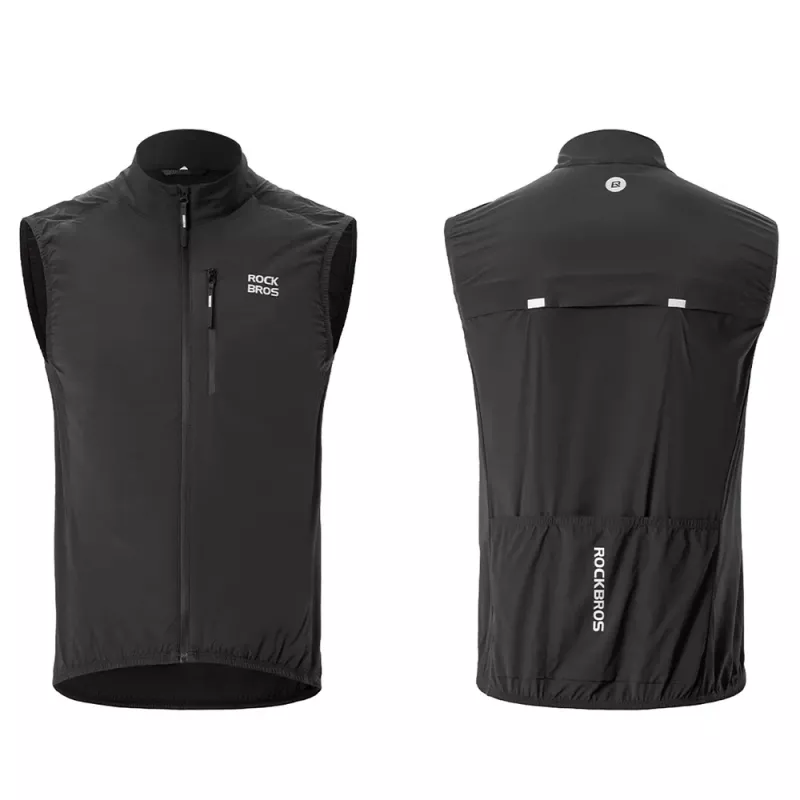 ROCKBROS Šildoma Liemenė MJ012 Dydis S - Juoda