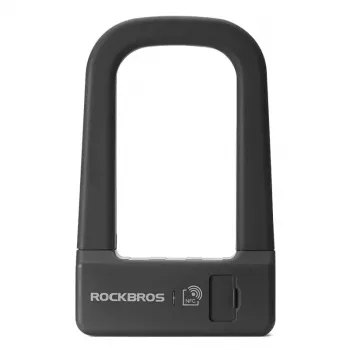 Rockbros RBNS1 SMART NFC U-Lock - Black