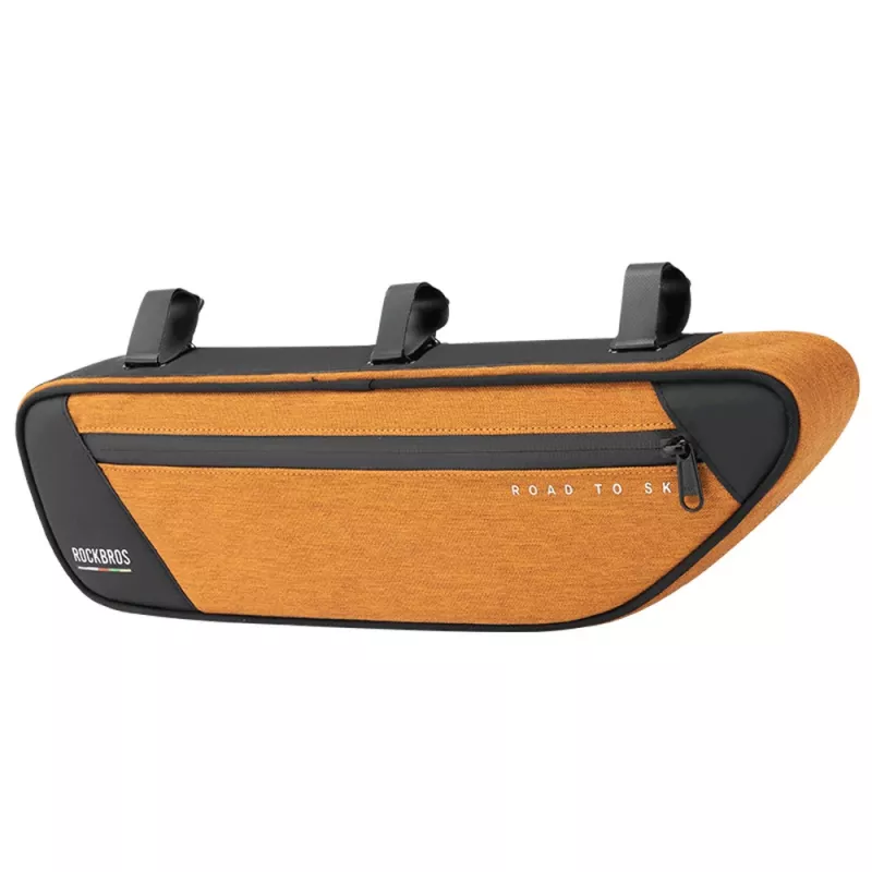 Rockbros TL003 ROAD TO SKY 2L Waterproof Frame Bag – Orange