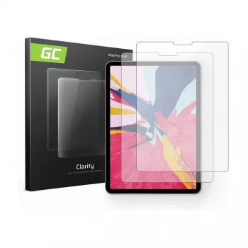 GREENCELL 2x Grūdintas Stiklas GC Clarity, skirta Apple iPad Pro 12.9 (2018/2020)