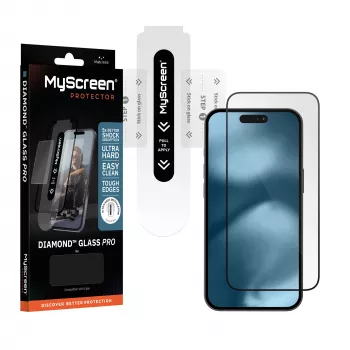 MyScreen Diamond Glass Pro apsauginis stiklas, skirtas Apple iPhone 16 Pro