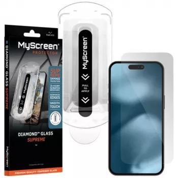 MyScreen Diamond Glass Supreme grūdinto stiklo ekrano apsauga, skirta Apple iPhone 17 (MD10444TG DGPRO SUP)