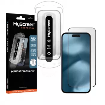 MyScreen Diamond Glass Pro Fit Frame apsauginis stiklas, skirtas „Apple iPhone 17 Air“
