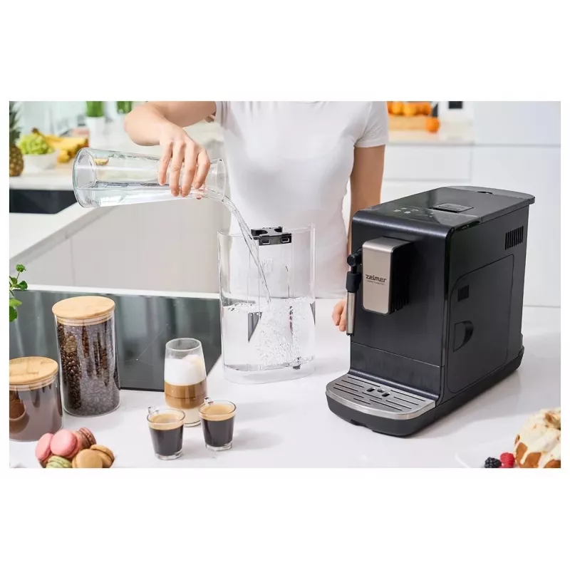 Zelmer Compact Maestro ZCM8110 Espresso aparatas, juodas, 1050 W, 15 bar