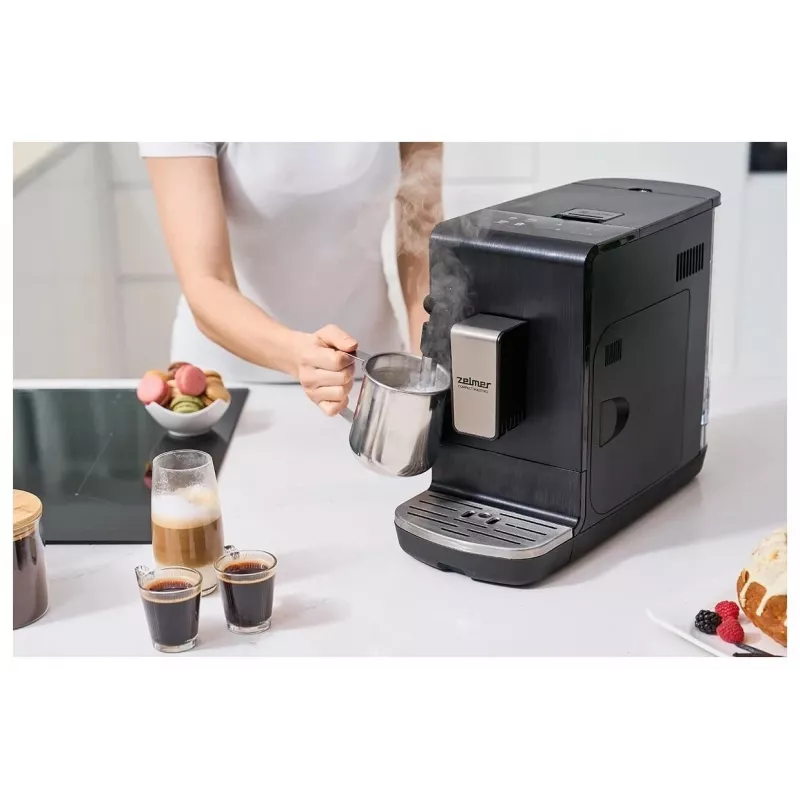 Zelmer Compact Maestro ZCM8110 Espresso aparatas, juodas, 1050 W, 15 bar