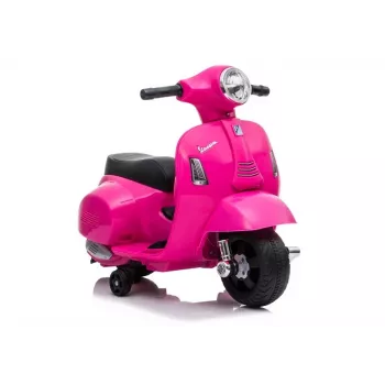 LEAN CARS Pink Electric Scooter Vespa GTS 300 Mini