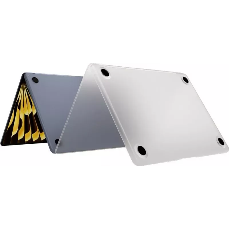 Next One SafeGuard MacBook Air 13 M2 / M3 Fog Transparent Hard Shell Case