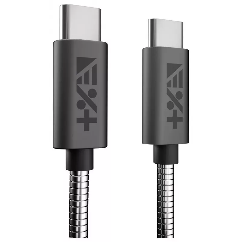 NEXT ONE USB-C į USB-C laidas 1,2 m Space Gray