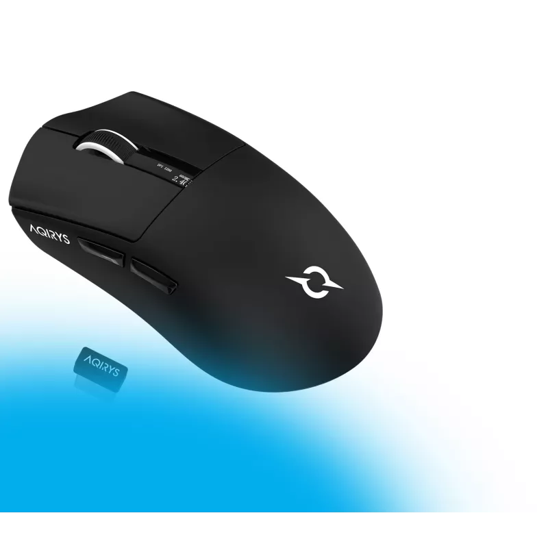 AQIRYS ZEPHYR Black Gaming Mouse