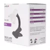 Avide Basic Clipbar Max 60W Užsegama stalinė lempa juoda