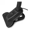 Avide Basic Clipbar Max 60W Užsegama stalinė lempa juoda
