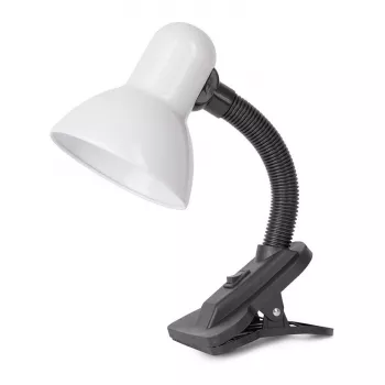 Avide Basic Clipbar Max 60W Užsegama stalinė lempa juoda
