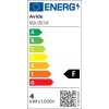 Avide LED stalinė lempa su naktine šviesa USB 3,2 W reguliuojamo ryškumo