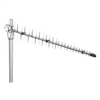 Poynting A-LPDA-0092-04 kryptinė log-periodinė dipolinė antena, 698-960/1710-2700 MHz, 11 dBi, SMA Male, sidabrinė