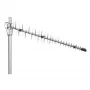 Poynting A-LPDA-0092-04 kryptinė log-periodinė dipolinė antena, 698-960/1710-2700 MHz, 11 dBi, SMA Male, sidabrinė