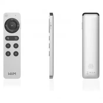 WiiM Voice Remote 2 sidabrinis