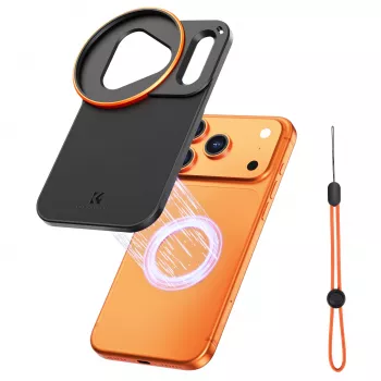 KF Frame Case Magsafe, skirta iPhone 17 Pro, su 58 mm objektyvo laikikliu Kf15.0019