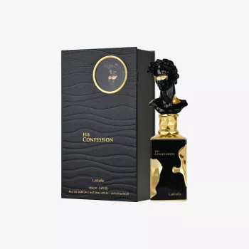 Lattafa His Confession Eau de Parfum vyrams 100ml purškiamas