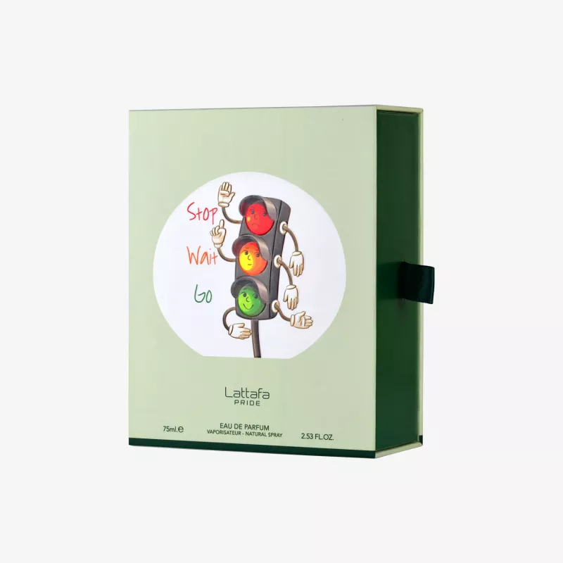 Lattafa Pride Stop Wait Go Eau de Parfum purškiamas 75 ml