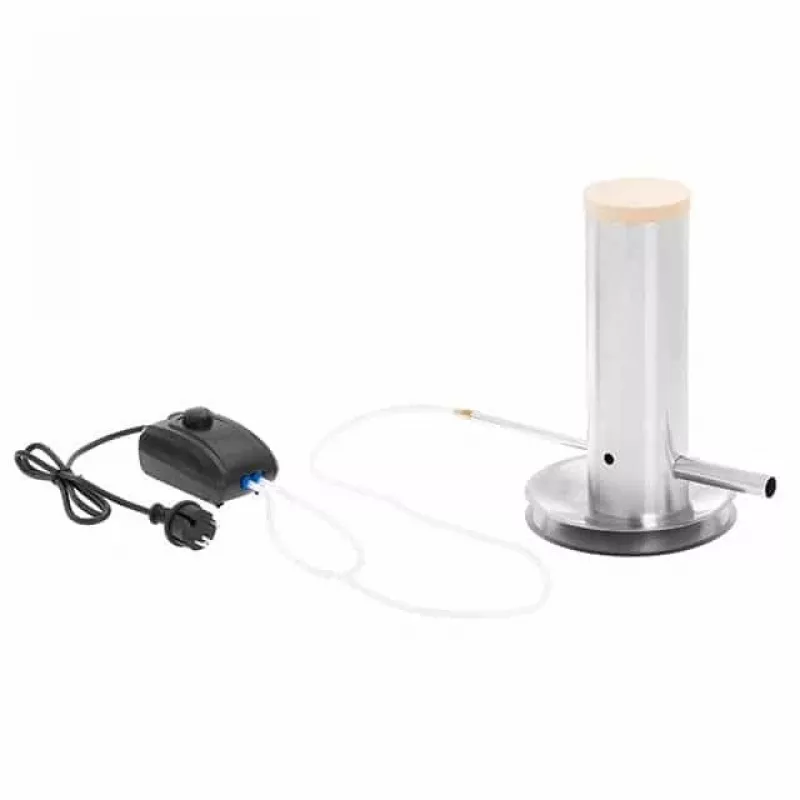 Mustang 300560 elektrinė rūkymo spinta, nerūdijantis plienas, 1600 W