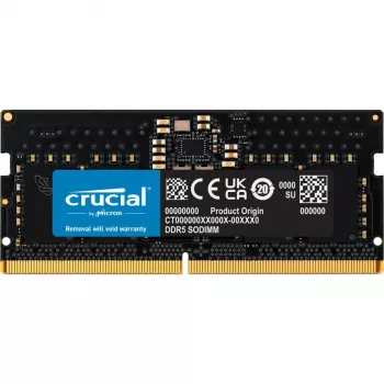 Crucial 8GB DDR5-4800 SO-DIMM 262 kontaktų atminties modulis
