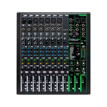Mackie ProFX12v3 12 kanalų analoginis garso maišytuvas su USB garso sąsaja ir efektais