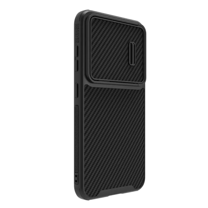 Nillkin Synthetic Fiber S Dėklas Samsung Galaxy S23+ - Juodas