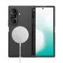 Nillkin Super Frosted Shield Fold Magnetic Dėklas, Samsung Galaxy Z Fold 7, MagSafe, su S Pen Laikikliu, Juodas