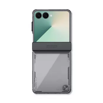 Nillkin Iceblade dėklas, skirtas „Samsung Galaxy Z Flip 7“ – juodas