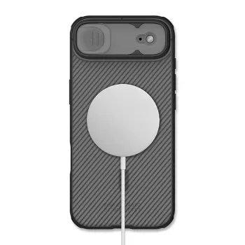 Nillkin CamShield Pro Dėklas, skirtas iPhone 17 Air su MagSafe - Skaidriai Juodas
