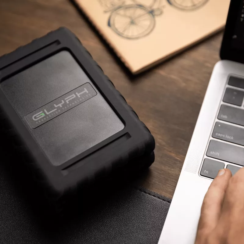 Glyph BlackBox Plus - 1000 GB - USB Type-C - 3.2 Gen 1 (3.1 Gen 1) - 560 MB/s - Black