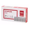 Deli ESSENTIAL Staples 24/6, 1000 vnt., Cinkuotas plienas, sidabrinė
