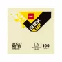 Deli Stick Up Lipnūs Lapeliai 100 Lapų Geltoni 76x76 mm