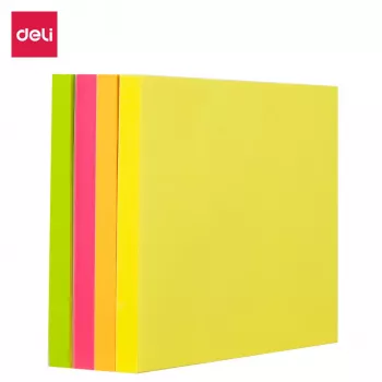 Deli Stick Up Sticky Notes EA03003 400 lapų, įvairių spalvų, 76x76 mm