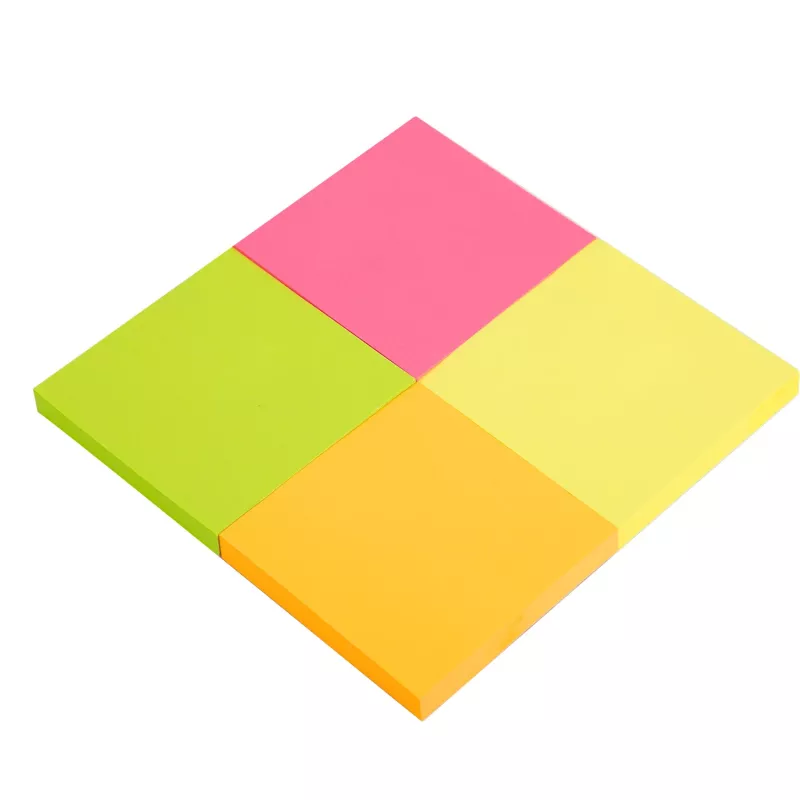 Deli Stick Up Sticky Notes EA03003 400 lapų, įvairių spalvų, 76x76 mm