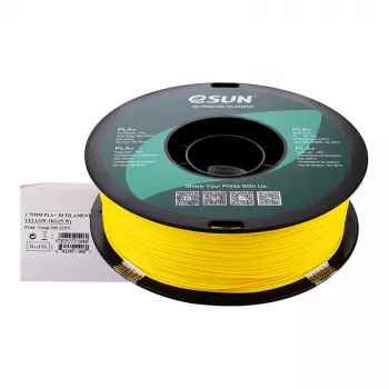ESUN PLA+ 1.75mm Yellow 1kg 3D Spausdinimo Filamentas