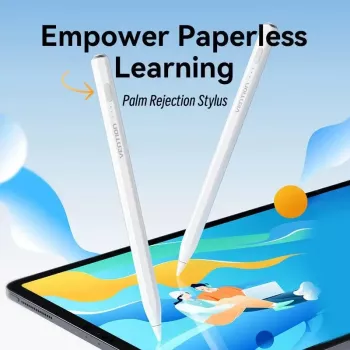 VENTION aktyvus rašiklis iPad, delno atmetimas ir polinkio jutiklis – baltas