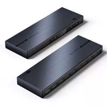 VENTION HDMI Splitter 1 įėjimas 8 išėjimai 4K@60Hz juodas