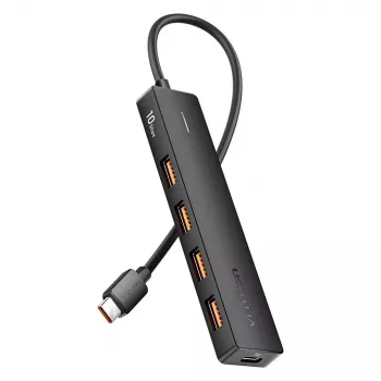 VENTION USB-C į USB 3.2 Gen 2 Hub su 100W PD, 0,15 m, juodas