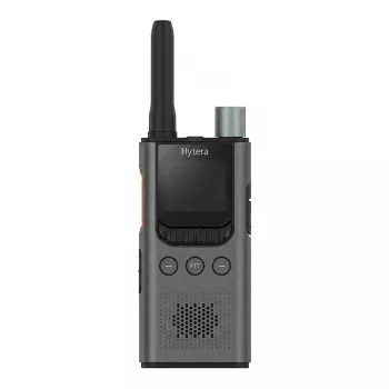 Hytera S1 Pro HYT-S35 U1 1W/3W 400-470MHz UHF DMR Nešiojama Radijo Stotis su Išimama Li-Poly 2200mAh Baterija, Antena AN0435H19, 3.5mm Garsas, 1.3 inch OLED Ekranas, Pilka