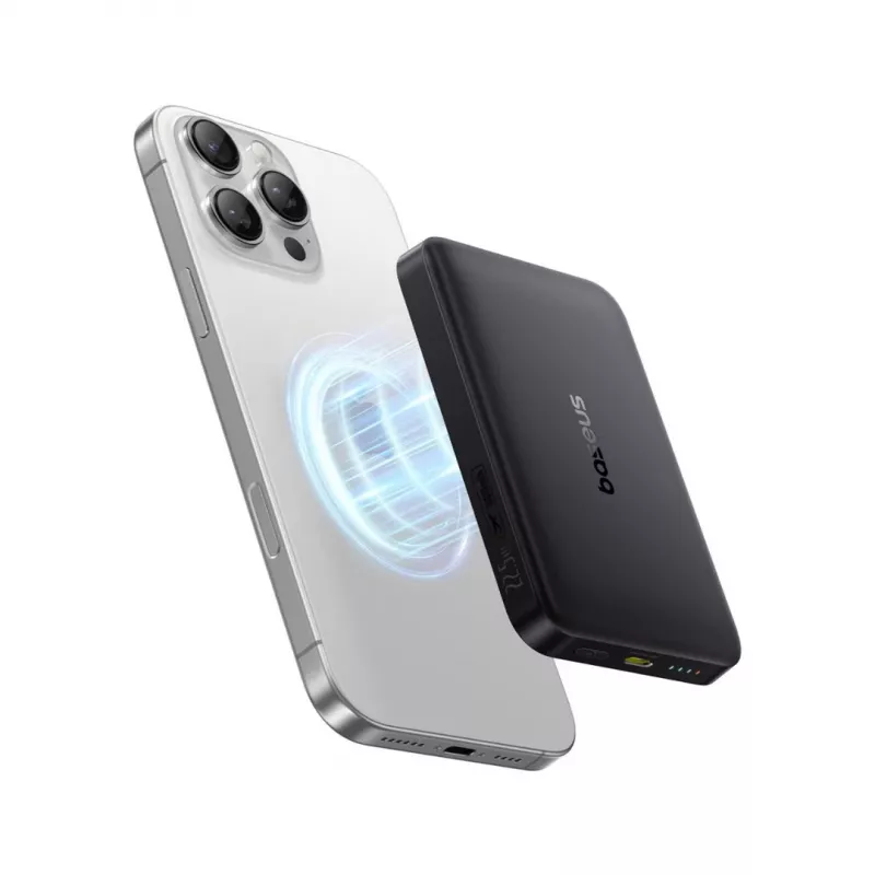 Baseus EnerFill FM12 10000 mAh 22.5W Qi2 MagSafe Black