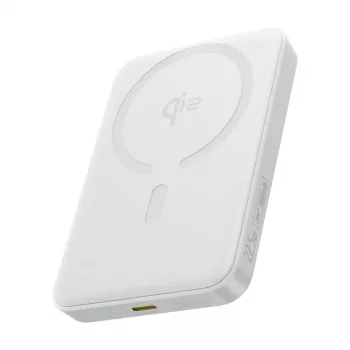 Baseus EnerFill FM12 Qi2 10000 mAh 22.5W MagSafe USB-C Power Bank White