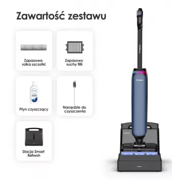 Tineco Floor One S9 Artist Station šlapias ir sausas valymo siurblys
