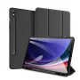 Dux Ducis Domo Folio Case su Smart Sleep, skirta Samsung Galaxy Tab S9 - juoda