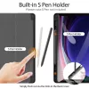Dux Ducis Domo Folio Case su Smart Sleep, skirta Samsung Galaxy Tab S9 - juoda