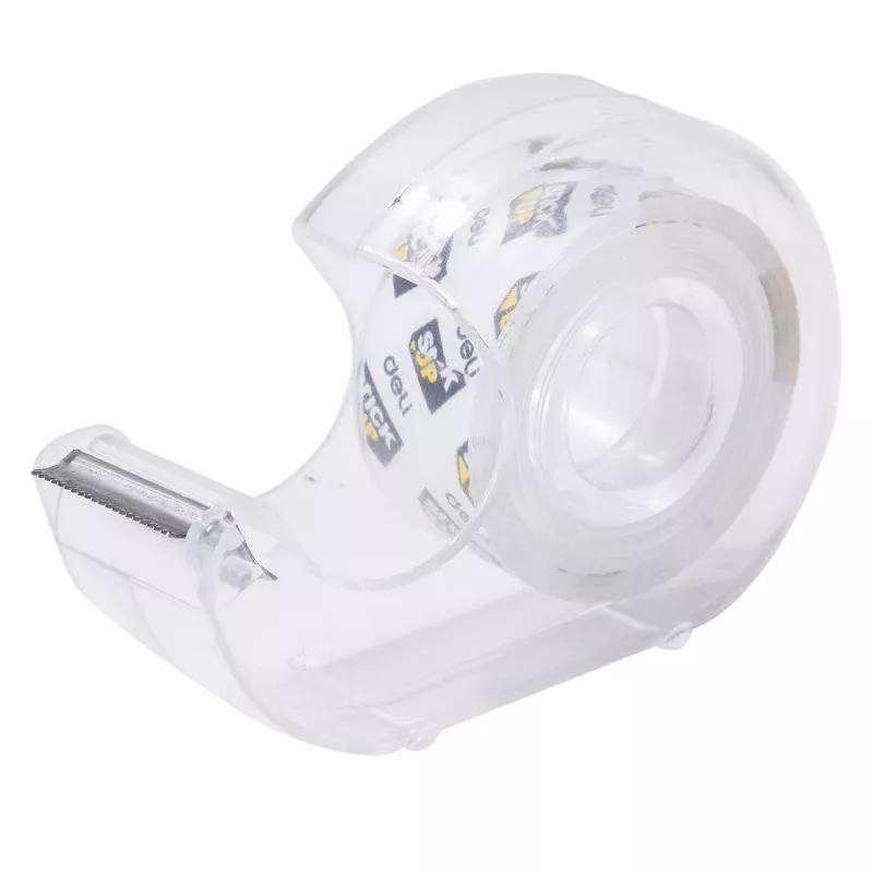 Deli permatoma lipni juosta su dozatoriumi D260804, 18 mm x 7 m