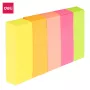Deli Haftnotizen Index PP Stick Up 100 St. farbig