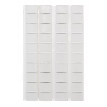Deli Adhesive Mounting Pads 54 vnt. Balti lipnūs tvirtinimo padukai